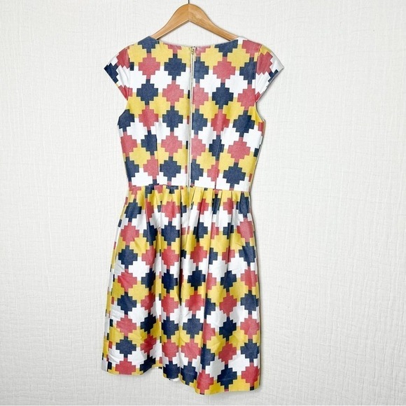 Elizabeth McKay Multicolor Dress size 4 - Picture 4 of 7
